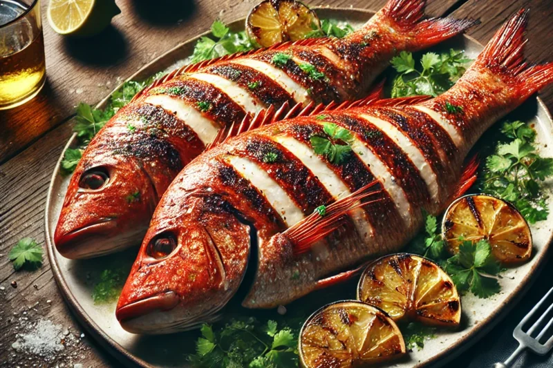 Grilled Red Snapper